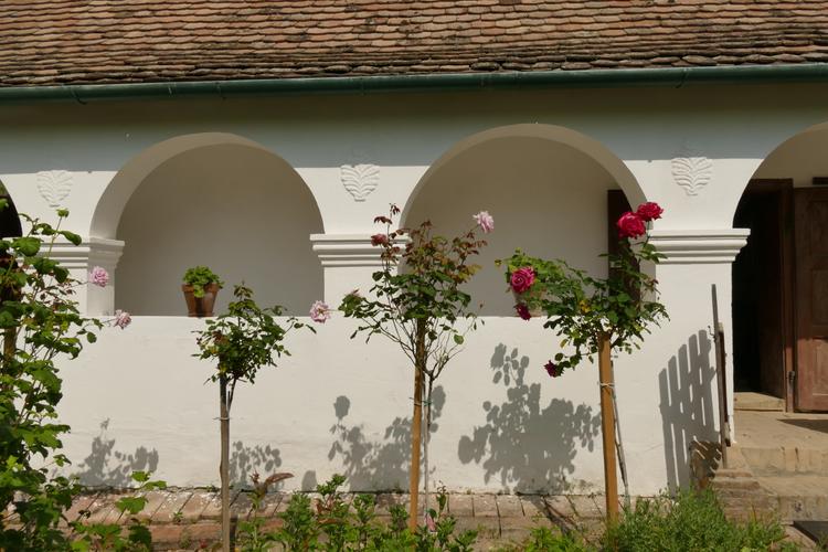 Tornác, szekérszín, szőlőlugas, vászonroló