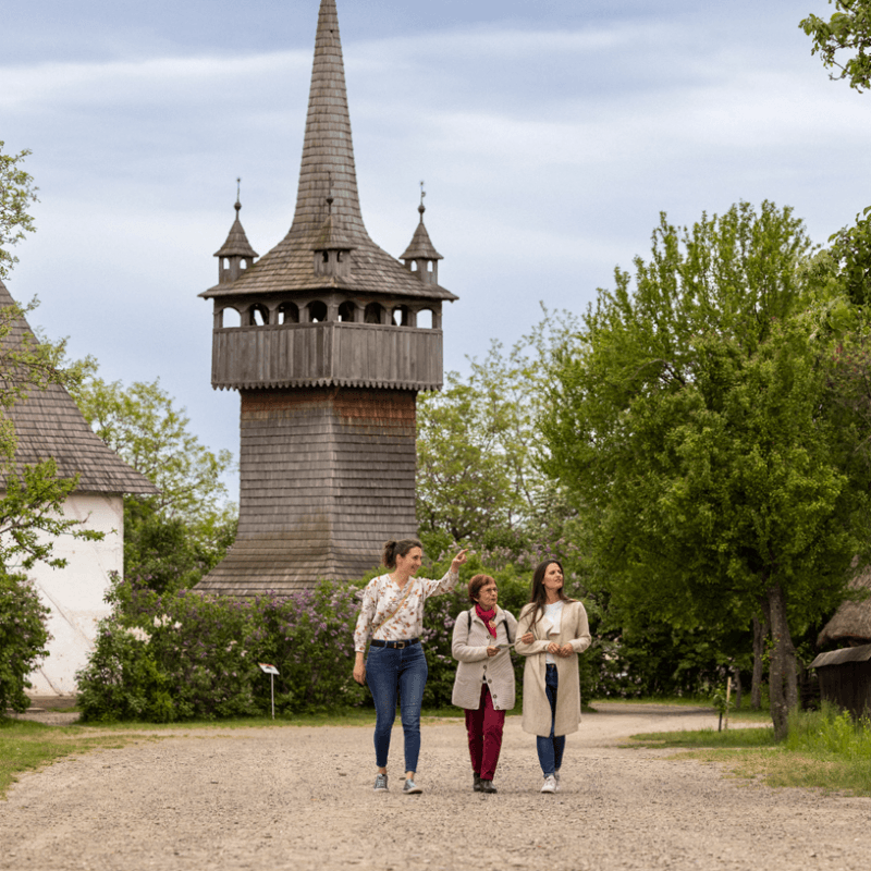 Skanzen séta